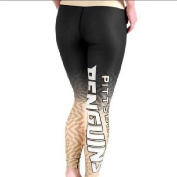NHL Pittsburgh Penguin gradient leggings. Size M - Picture 1 of 2